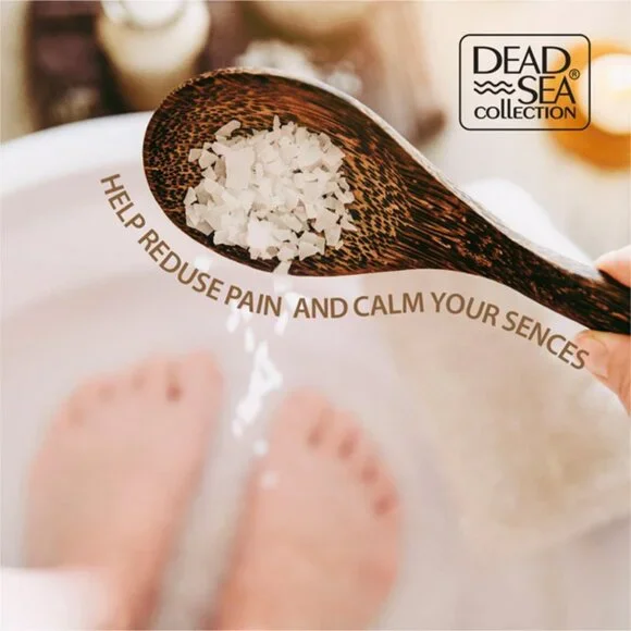 Dead Sea Collection Bath Salts Enriched with Almond & Vanilla NIP - Picture 3 of 3